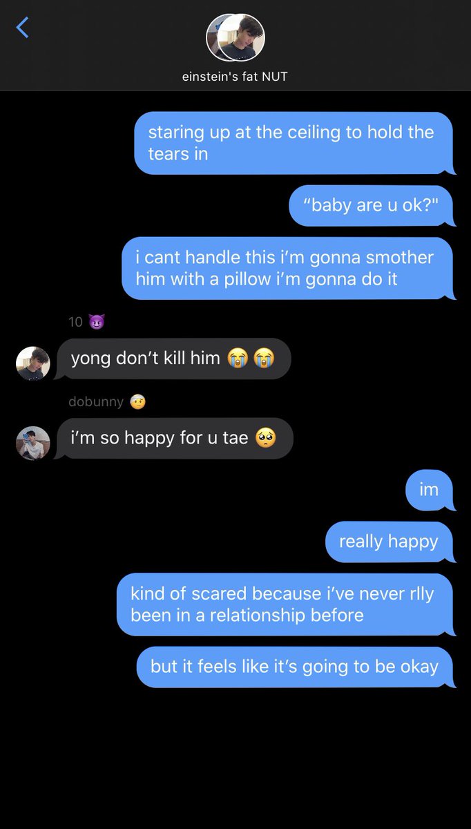 “do you like me?”jaehyun laughs.“i think i love you, to be honest.”“well, what are you waiting for dumbass, say it to my face.”