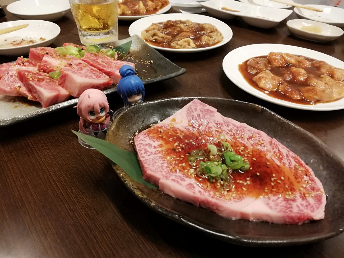 打ち上げは伊勢市で松阪牛の焼肉にょ クワタ のイラスト 打ち上げは伊勢市で松阪牛の焼肉にょ クワタ のイラスト