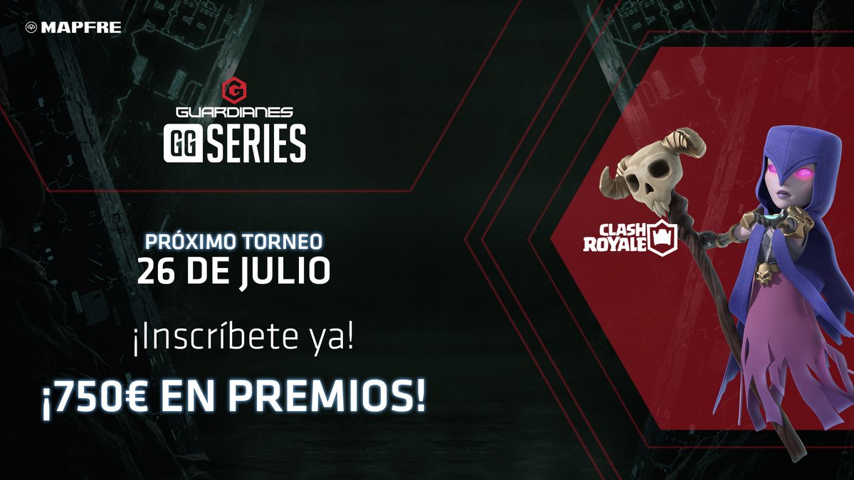 En la <a href="/ArenaGGes/">ArenaGG</a> este fin de semana vuelve la fiesta: ¡Vuelven las #GuardianesGGSeries de @eSportsMAPFRE de Clash Royale!

Entra y apúntate que hay MUCHO dinerito en juego:
arenagg.com/es/competition…