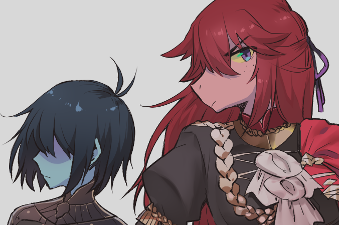 エーデルガルト=フォン=フレスベルグ 「ううううう…(鎧で大苦戦) 」|Komu@comm openのイラスト