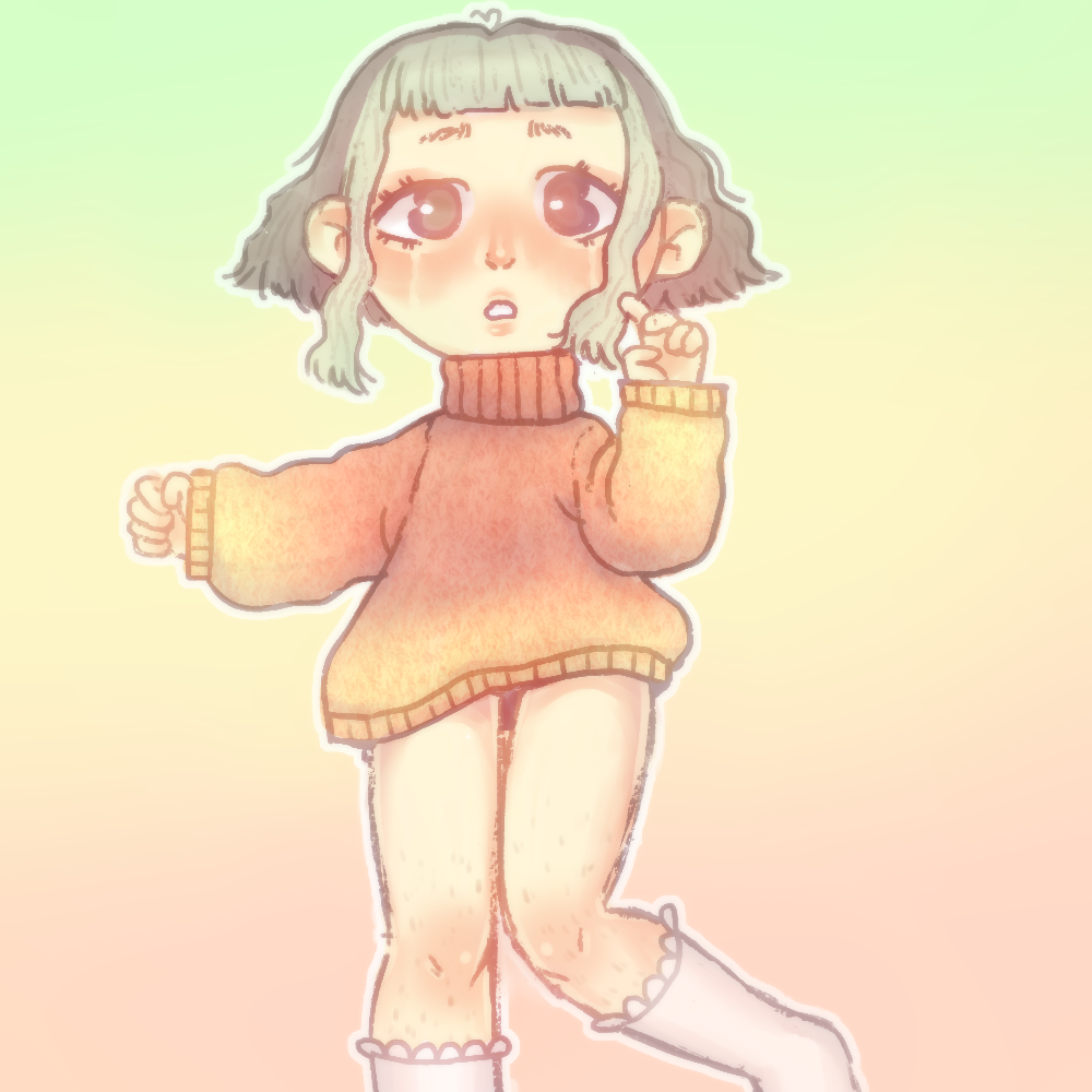~ the girl in a sweater 🧥🧡