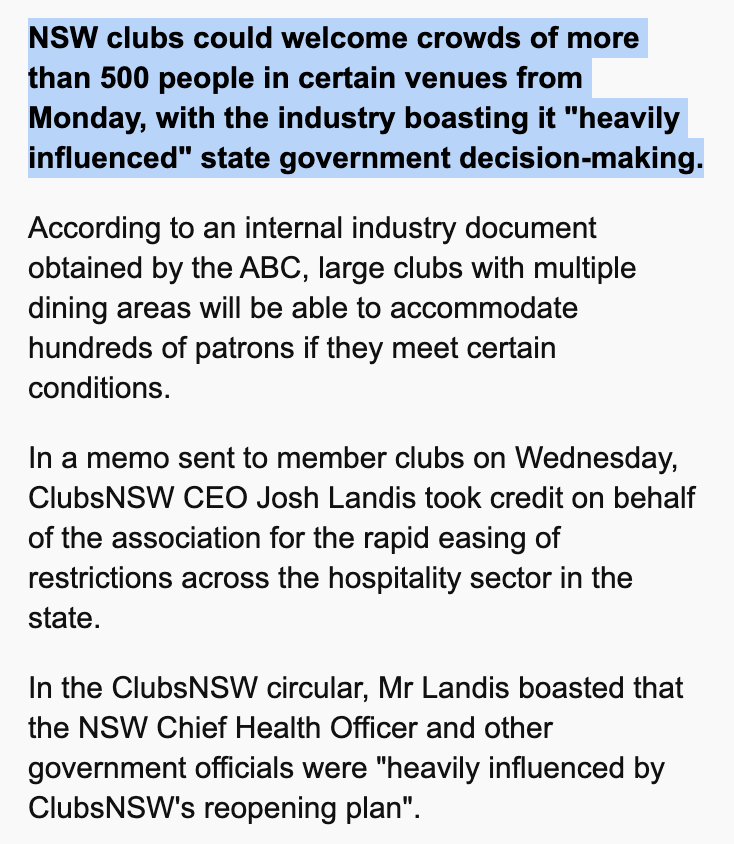 DavidShoebridge's tweet photo. This is what happens when you let vultures write health policy https://t.co/eZmCKwnmBh