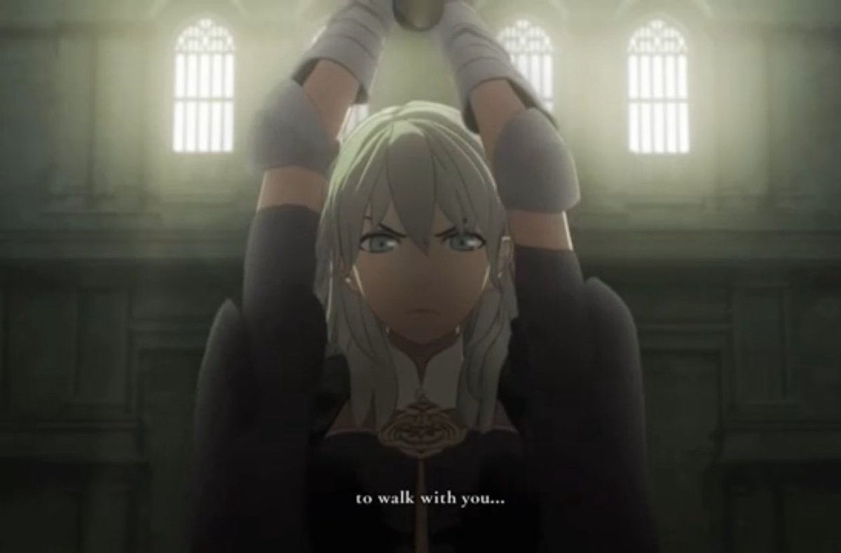 byleth about to find out if edelgard is actually a cake