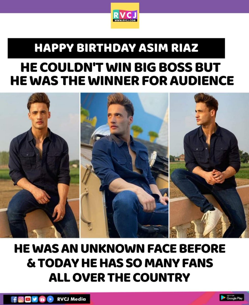 RVCJ_FB's tweet photo. Happy Birthday Asim Riaz 
#HBDAsimRiaz  #Asim #AsimRiaz #BigBoss #BB13 https://t.co/jnuphnd7mz