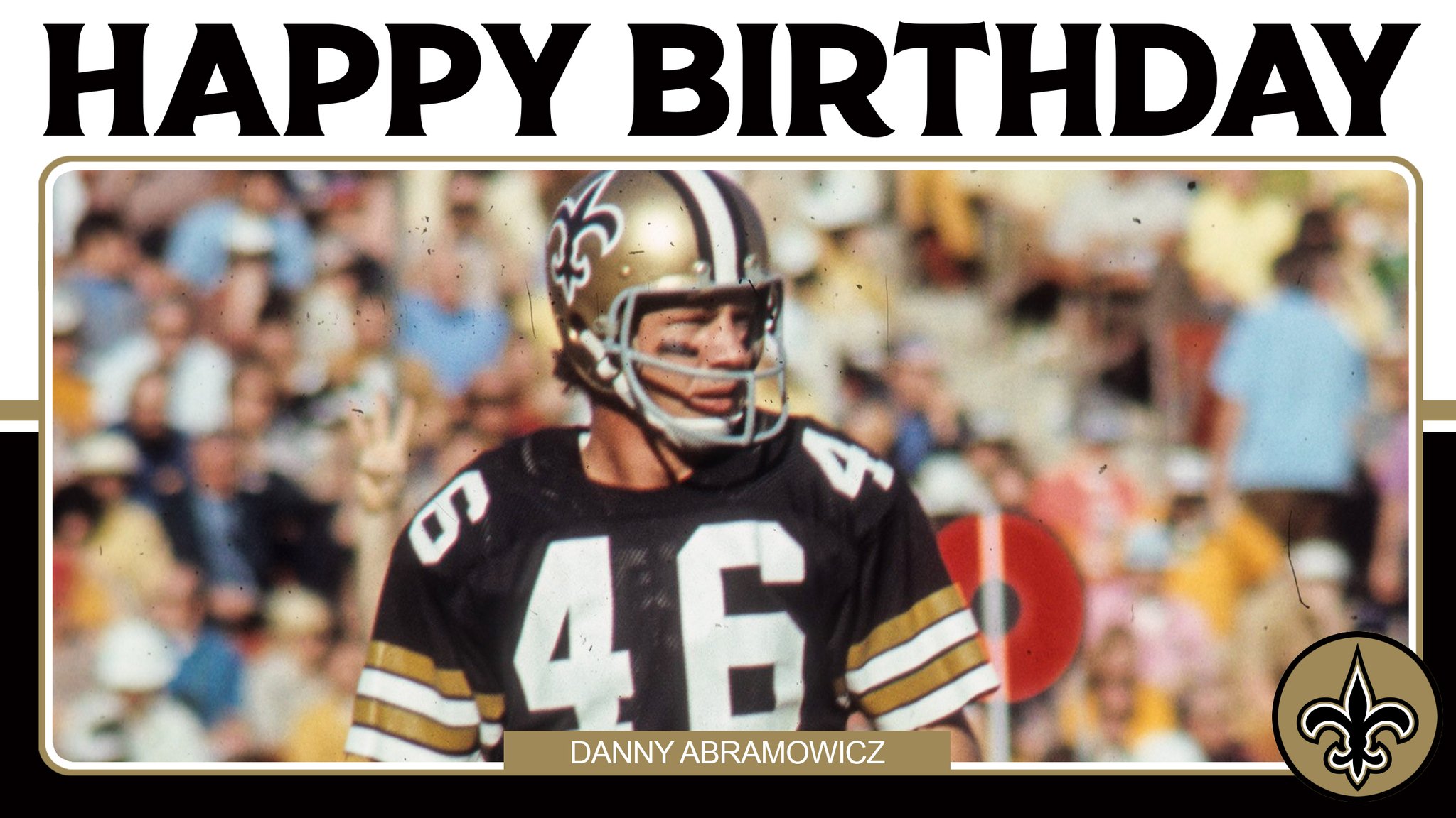 Happy Birthday to Hall of Famer Danny Abramowicz!   