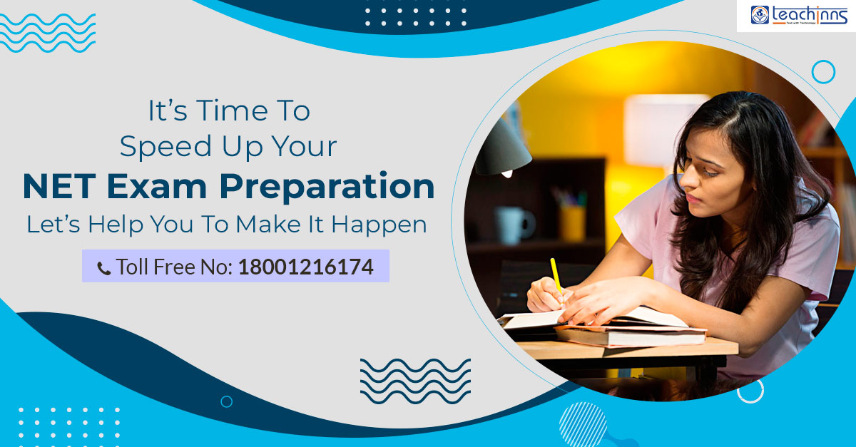 teachinns's tweet image. The NET exam is knocking at the door. So speed up your preparation to crack it. Join us now! tinyurl.com/w748rwg
#NETExam2020 #ExamPreparation #CrackNETExam #Teachinns