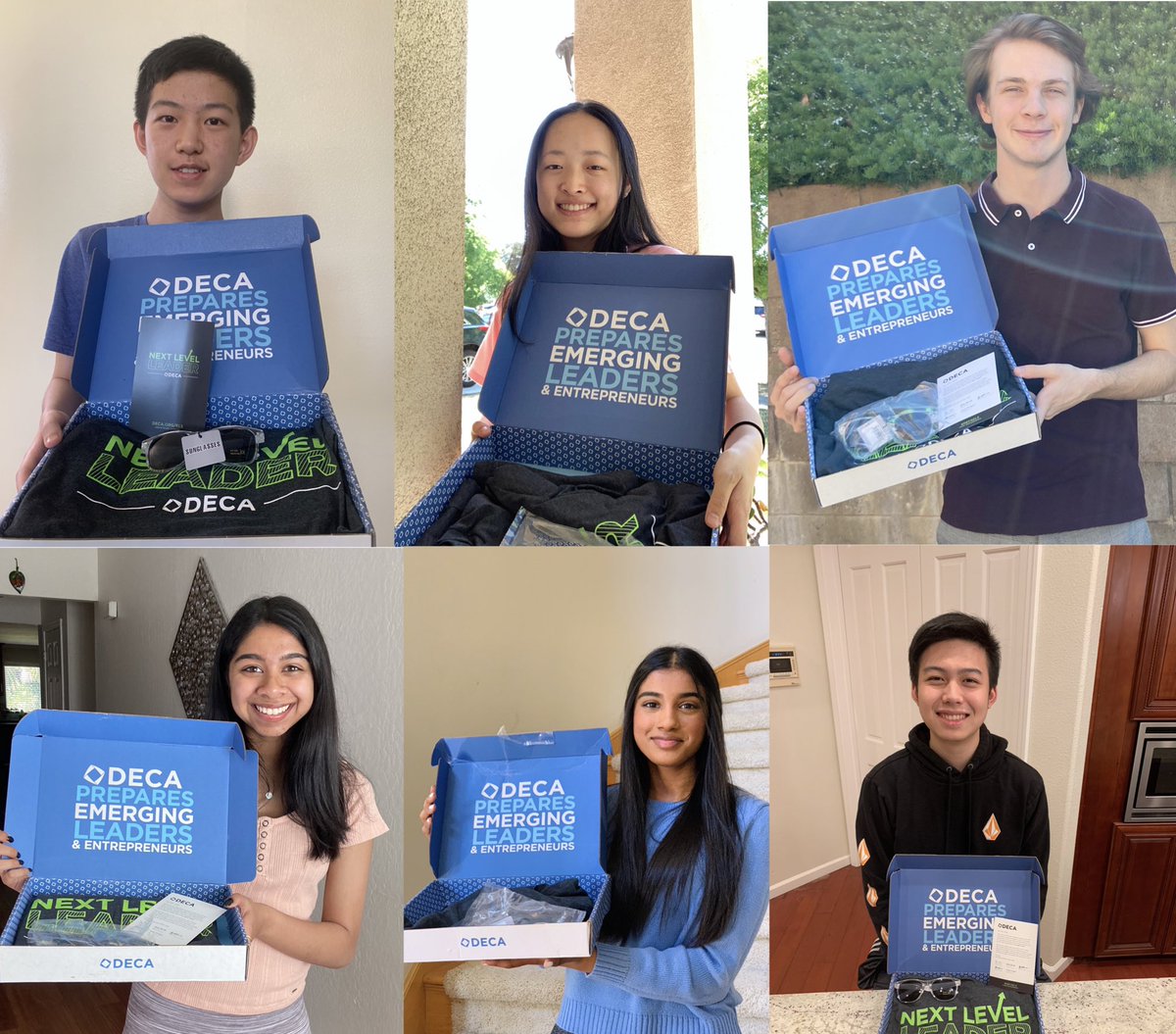 CaliforniaDECA's tweet photo. Your state office team had a great time at Virtual ELS! #decaels #nextlevelleader https://t.co/QQovYko6u4