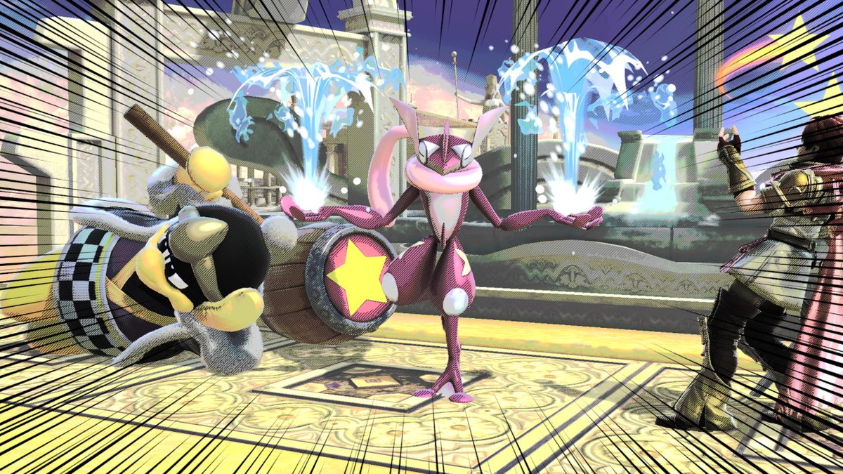 JakeGuitarist's tweet photo. New #YouTube Thumbnail ideas video coming out in a few minutes... Old clips from #Smash4 I never put out ▼θΤθ▼
#FootstoolCombos #Greninja https://t.co/aBQF3ZkfY8