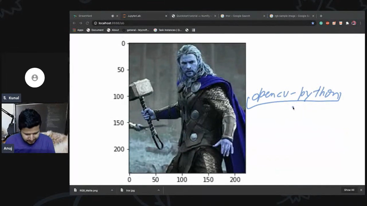 poojagera0_0's tweet image. ML superheroes with MarveL superheroes. @codeforcauseIn @kush_kunal @KeenWarrior
#CodeForCause #MLBootcamp #Day2of30
