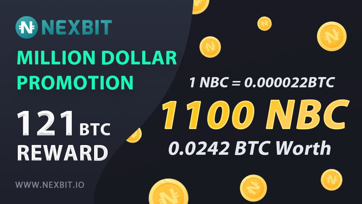 QuantaEx (@quantaex) on Twitter photo #QuantaEx is bringing you the biggest promo back to back!
121 BTC worth of #mainnet coins for #giveaway 🔥🔥
5,000 lucky participants will be eligible. You don't wanna miss out, visit 👉🏻 quantaex.com/promo
Join👉🏻 t.me/quantaex
👉🏻t.me/nexbitofficial
$NBC <a href="/BitBD/">BitBD ♎️⚛️</a> #QuantaEx is bringing you the biggest promo back to back!
121 BTC worth of #mainnet coins for #giveaway 🔥🔥
5,000 lucky participants will be eligible. You don't wanna miss out, visit 👉🏻 quantaex.com/promo
Join👉🏻 t.me/quantaex
👉🏻t.me/nexbitofficial
$NBC <a href="/BitBD/">BitBD ♎️⚛️</a>