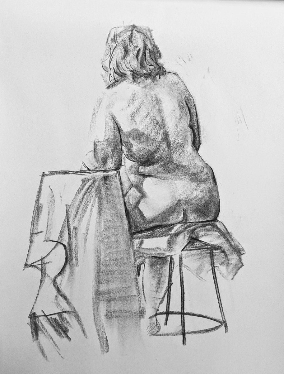 its something else having your life drawing class at 8 in the morning 
