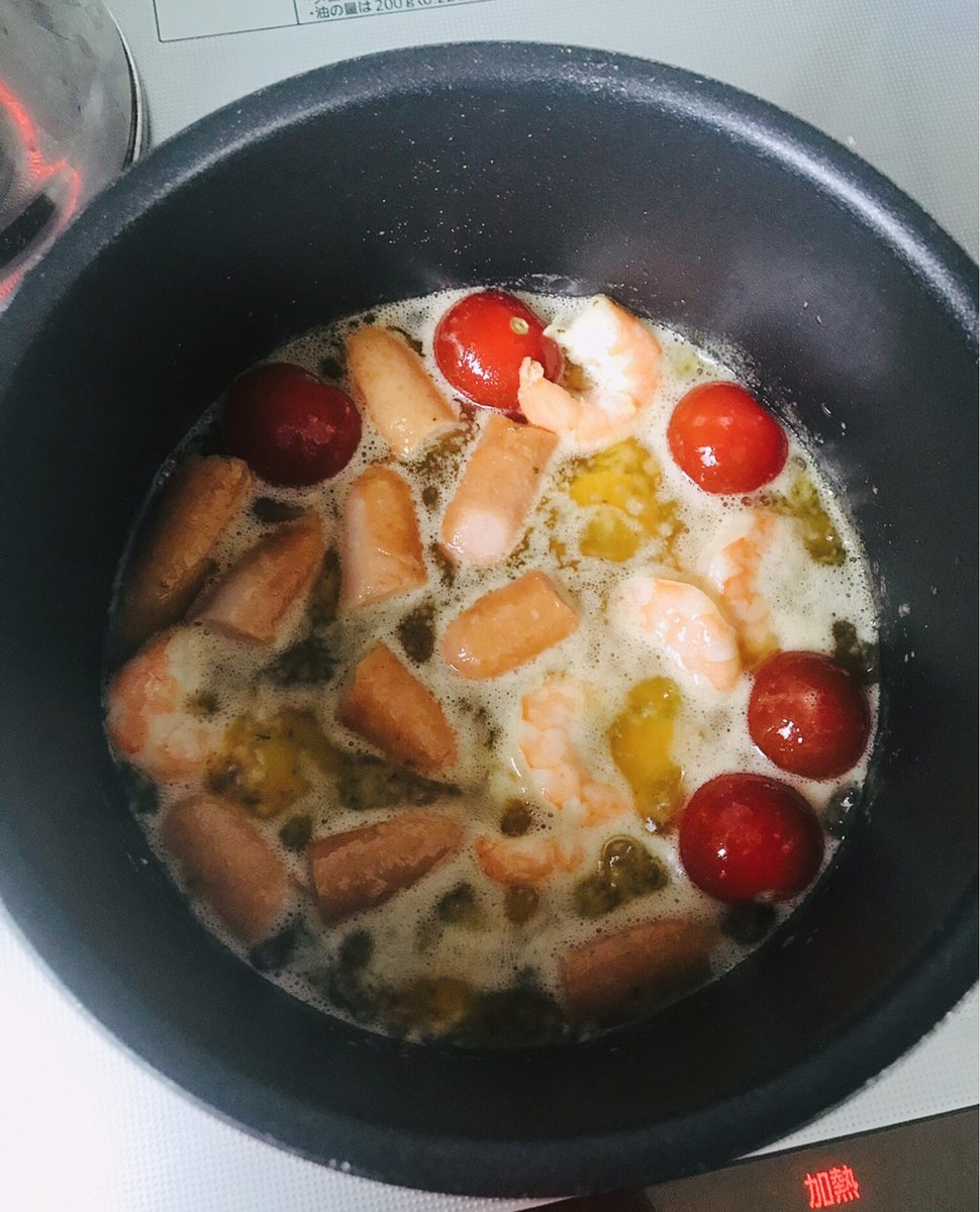 これでネロチャンひけます これはアヒージョです This Is アヒージョ ぽーら のイラスト