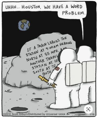 ClassofOwls's tweet photo. Solving maths problems is great for training your brain to apply skills and knowledge.  The ability to problem-solving is a key part of life beyond school in whatever career you end up working in.     This funny cartoon takes this theme back to maths - ha, ha, ha! https://t.co/QIwlmqLxOC
