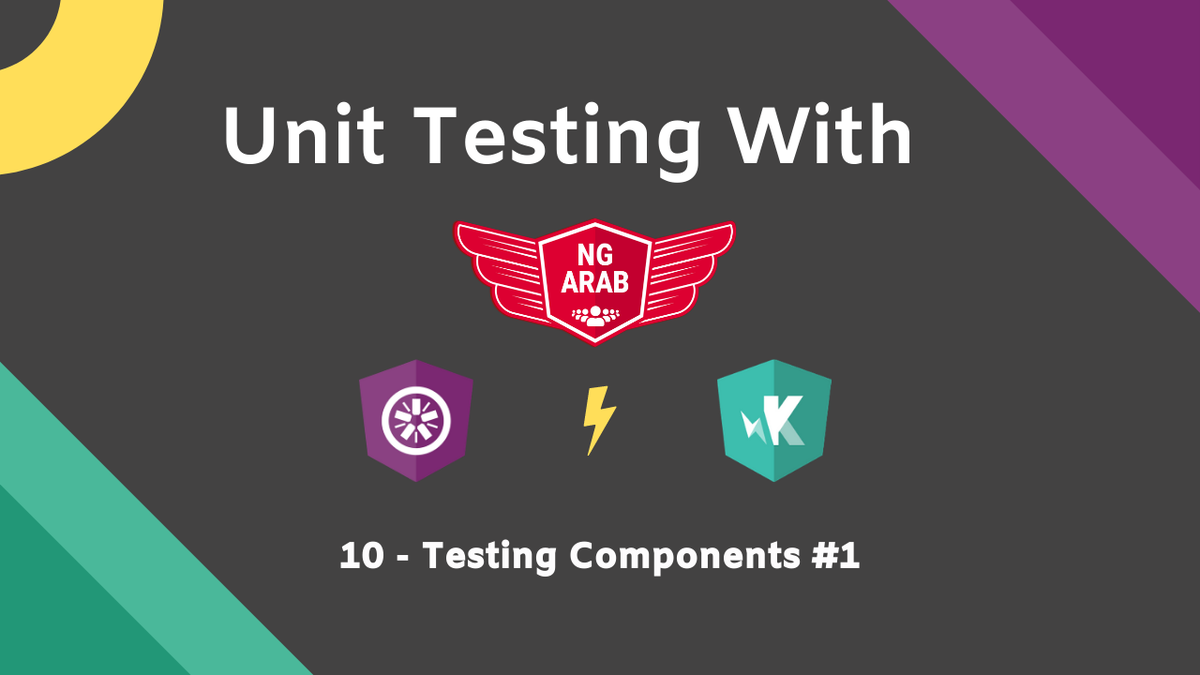 OmarioHasan's tweet image. Testing Components #1 🚀
8 mins only ⚡
youtu.be/9pg6Ox7tCrI
#100DaysOfCode #Angular #Unit_Testing