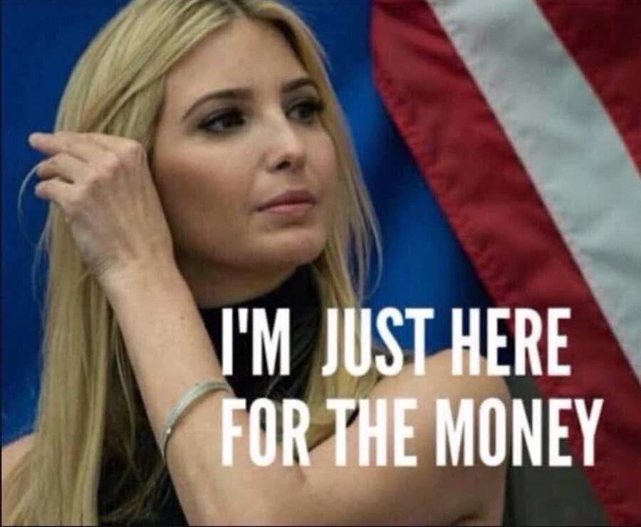 princessfemme's tweet photo. no doubt in my mind
this grifter see you next
tuesday is guilty as sin!!!
#LockIvankaUp 
#GrifterFirstFamily https://t.co/RSHY8XvpcY