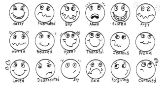 ClassofOwls's tweet photo. Art lesson of the day:  Learn to draw expressions on cartoon faces.  Draw a series of circles then copy these ideas, placing the eyes and eyebrows where the example has and copy the lines for the mouth. (Notice that most of the cartoon faces don't have noses!) https://t.co/I7rIju04Cw