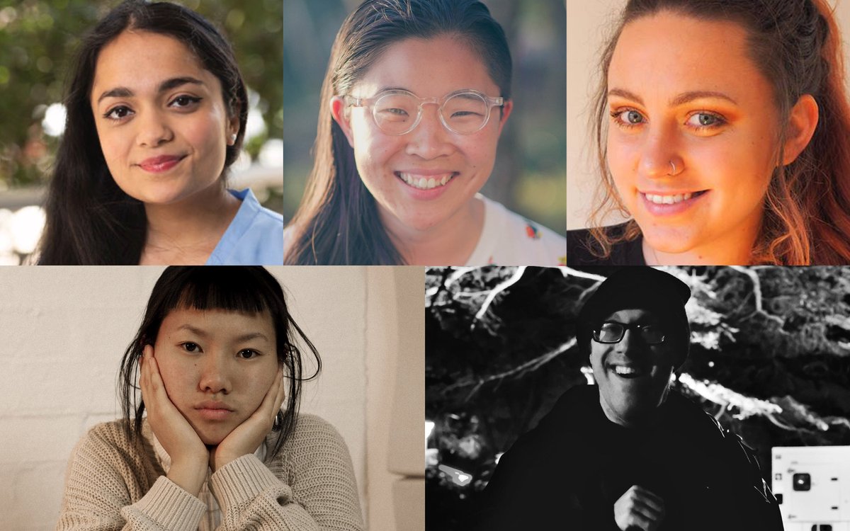 wheelercentre's tweet photo. It's with great delight that we welcome five new participants to our Signal Boost podcast mentorship and development programme for 2020. Over six months, they'll gain valuable creative audio storytelling skills.
Meet them here: https://t.co/jSkSY43roH
#twcsignalboost https://t.co/O1vr8qCait