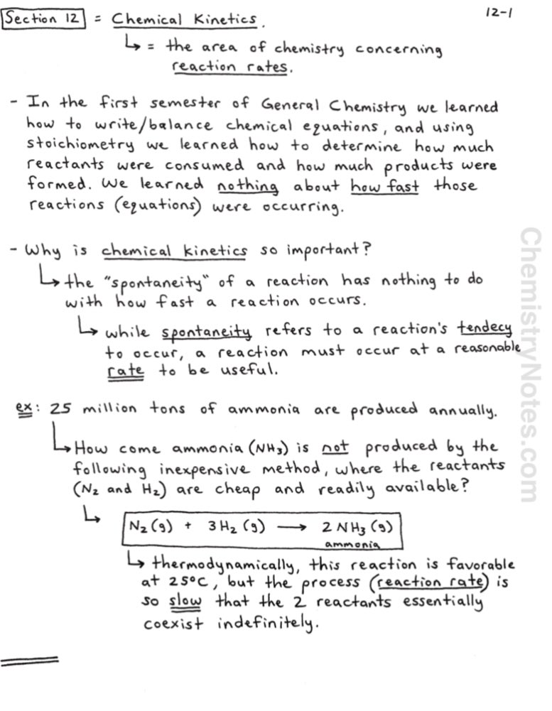 chem_notes_pdf's tweet photo. SECTION 12 - Chemical Kinetics (24 pages)
.
https://t.co/xtSXHi6tra
.
👆🏼ALL My Notes are Available at Link Above
.
#generalchemistrylectures
#chemistrylecturenotes
#generalchemistrynotes
#chemistryhelp
#chemistrynotes
#chemistryteacher
#chemistrymajor
#chemistrystudent
. https://t.co/rxakqdGedg