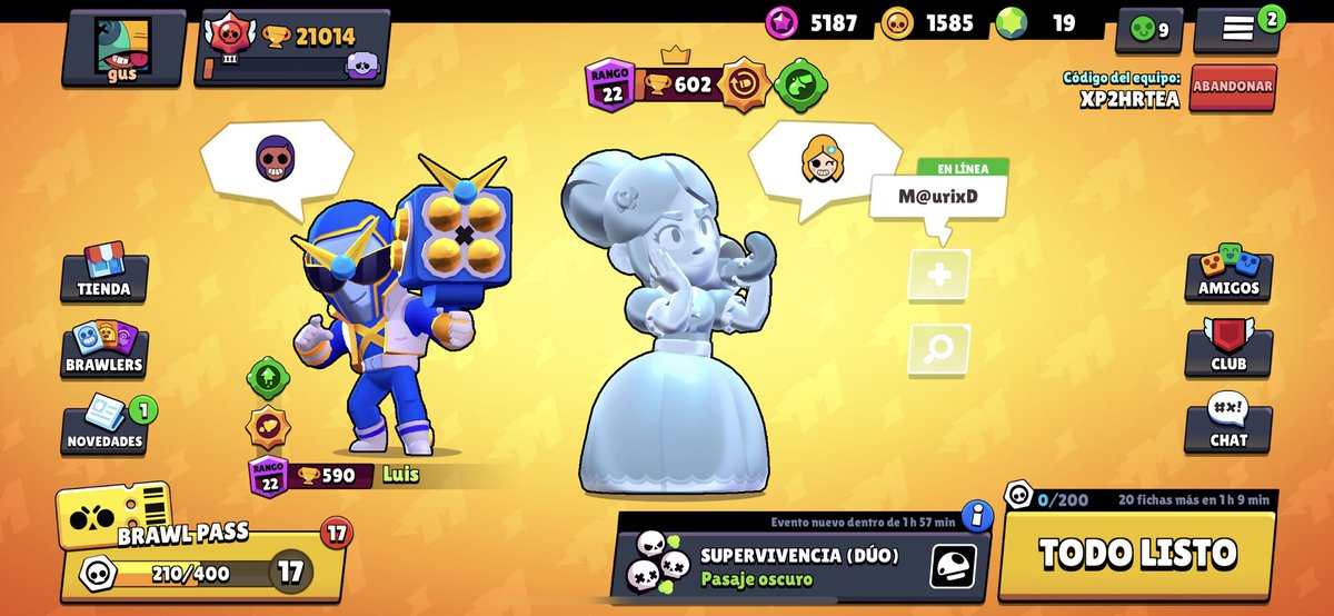 Nuevo récord 21k! Siempre con mi buen compañero de bs @LuisLG_7U7  🤩🤩 <a href="/ayudocomunidad/">Ayudamos Comunidad ♥️</a> <a href="/AyudaJugador/">Ayuda Jugador</a> <a href="/Alvaro845/">Alvaro845</a> <a href="/KmanuS88/">Manu Terrones Godoy</a> <a href="/natwithaheart/">nat ♡</a>