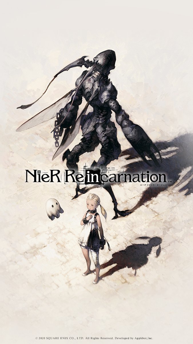 Rsa Late Posts Nier Re In Carnation Key Visual Illustrated By Akihiko Yoshida Nier Nierreincarnation