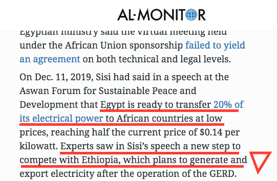 jazzrk's tweet photo. #GERD #FILLTHDAM #itsmydam 
Another proof that #Egypt's real concern is not the "life and death over water security" but the fear of losing her economic hegemony and the willingness not to accept #Ethiopia's and #Africa's prosperity! https://t.co/Pu8w7VhW01