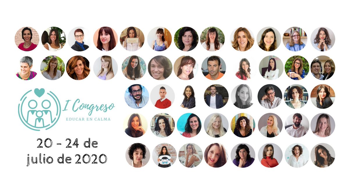 🚀¡Participo en el 1º #CongresoEducarEnCalma!
👩🏻‍💻 20-24 julio #GRATIS y #online 48 ponencias sobre EDUCACIÓN en positivo, gestión del TALENTO y CRIANZA respetuosa, entre otros temas.
👉🏼Toda la info e inscripciones:
bit.ly/CongresoNoemiV…

#smartfeedback #educación