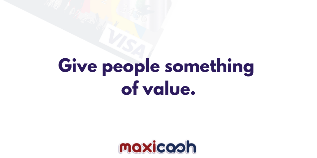 Maxicashapp's tweet photo. Concentrating on bringing value to your clients will get you in places where pricing won't.
.
Créer de la valeur pour vos clients vous ouvrira des portes que les prix ne feront pas.
#MondayMotivation #MaxiCashApp #MaxiCashCard #Africanentrepreneurs #startstrong #bringvalue https://t.co/xWQMtHpQfd