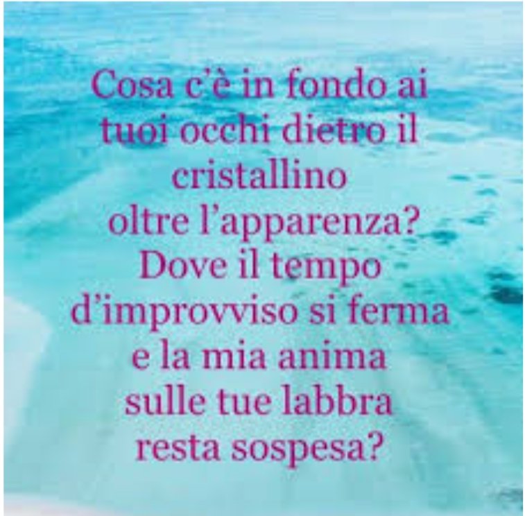 SimonaMascaro's tweet image. #lipogiro
#affollato
Centro commerciale
Saldi !
#consapevole
Traffico
Litoranea
Mare
#cristallino
Trasparente
Vestito
Prova
Camerino
#scritturebrevi #lipogiranti 
@paolaxmi @FChiusaroli @Maxpar68 @crociangelini @paoladelusa @KeenaMamba @adelestancati @piccologori @mariella14051