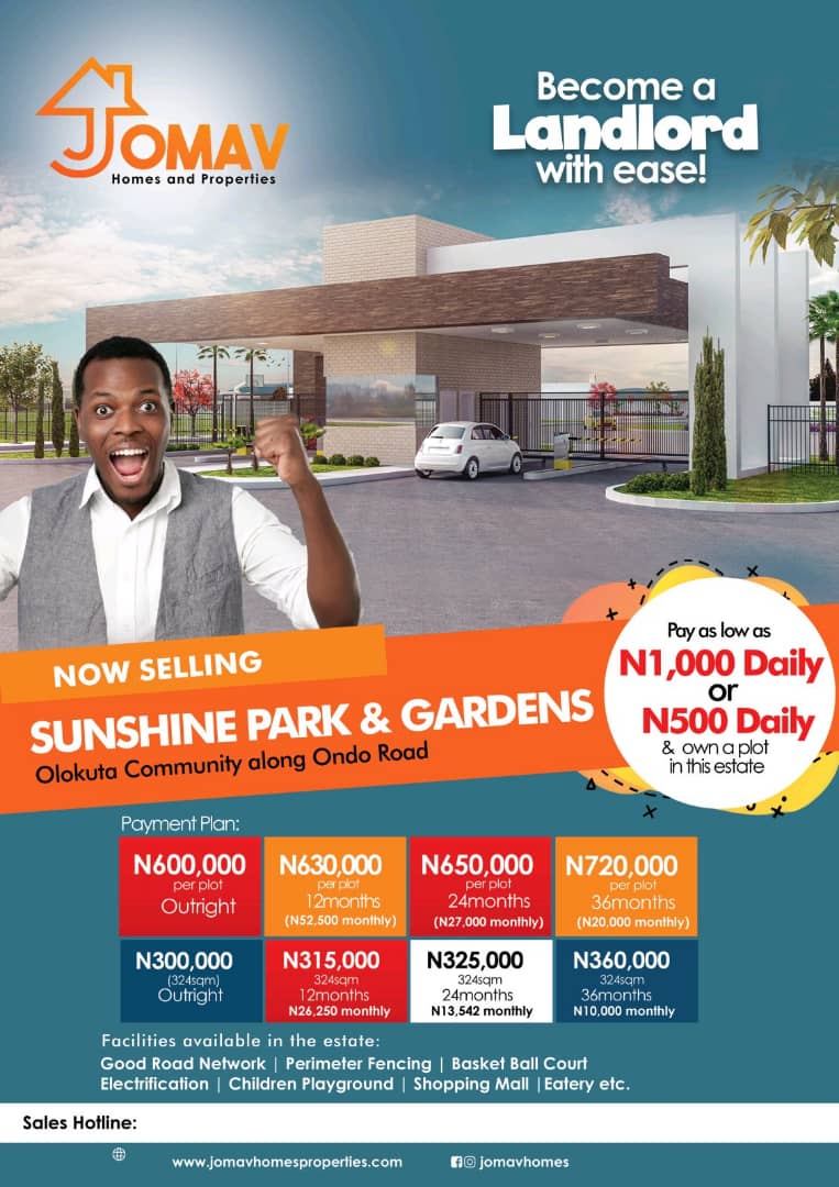 honjohnnykunle's tweet photo. #mondaythoughts #MondayMotivaton #channelstv #realestate #jomav
Good morning @YemieFASH @zalasoft @AKURECITY @AkureHowFar https://t.co/BaxrXVICcf