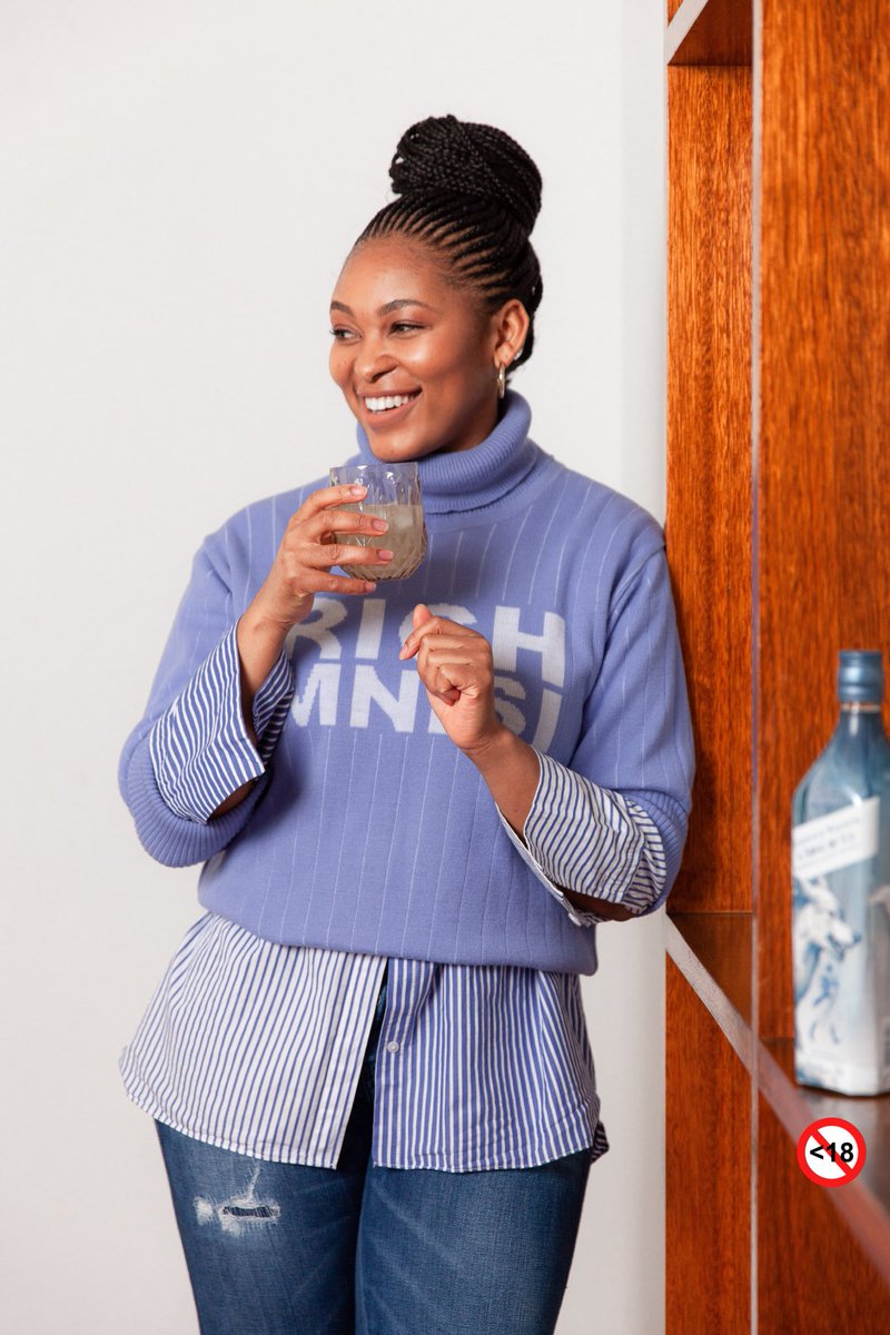 cassmiat's tweet photo. #ad | staying home &amp; keeping warm in my @rich_mnisi sweater &amp; @JohnnieWalkerSA.  #keepwarmsa #keepwalkingsa https://t.co/VdWX5ywczC