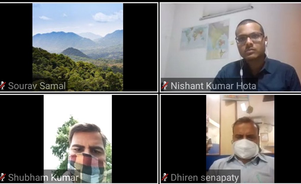 mp_office's tweet photo. .@PandaJay addressed an engaging webinar with Q&amp;A session on 'India and its neighbours' organised by @JharkhandThink today.
The session was moderated by @HighbrowNish.
Thank you all for joining🙏🙏 https://t.co/sPyEIFiYWZ