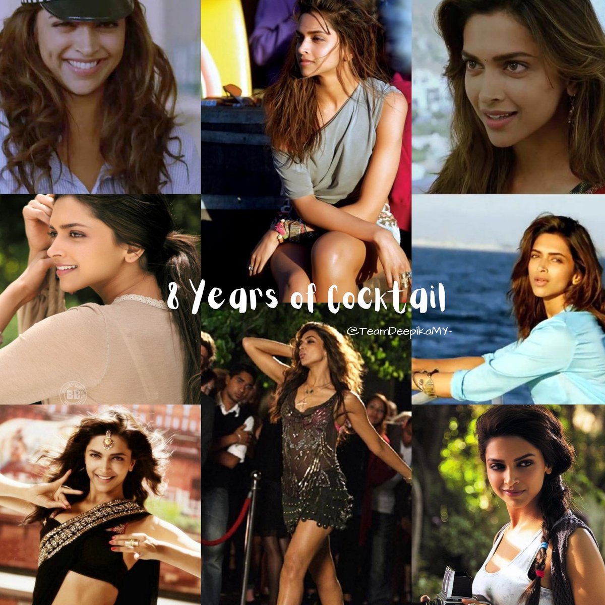 sachin and babi light blue dress Today marks 8 Years of Cocktail and Veronica Cocktail is a feel good movie.  Deepika Padukone left an amazing mark with Veronica and we're forever  grateful for this amazing movie with an