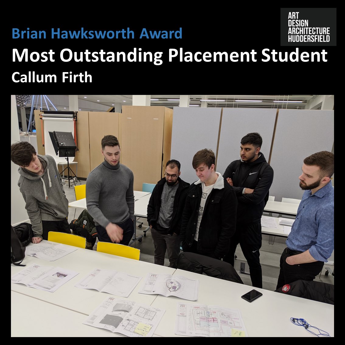 SSAArchitecture's tweet image. Our very own Callum Firth! #awardwinner #university #Huddersfield #architecturaltechnology #student