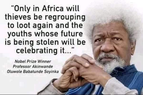 Happy birthday to Wole Soyinka! 