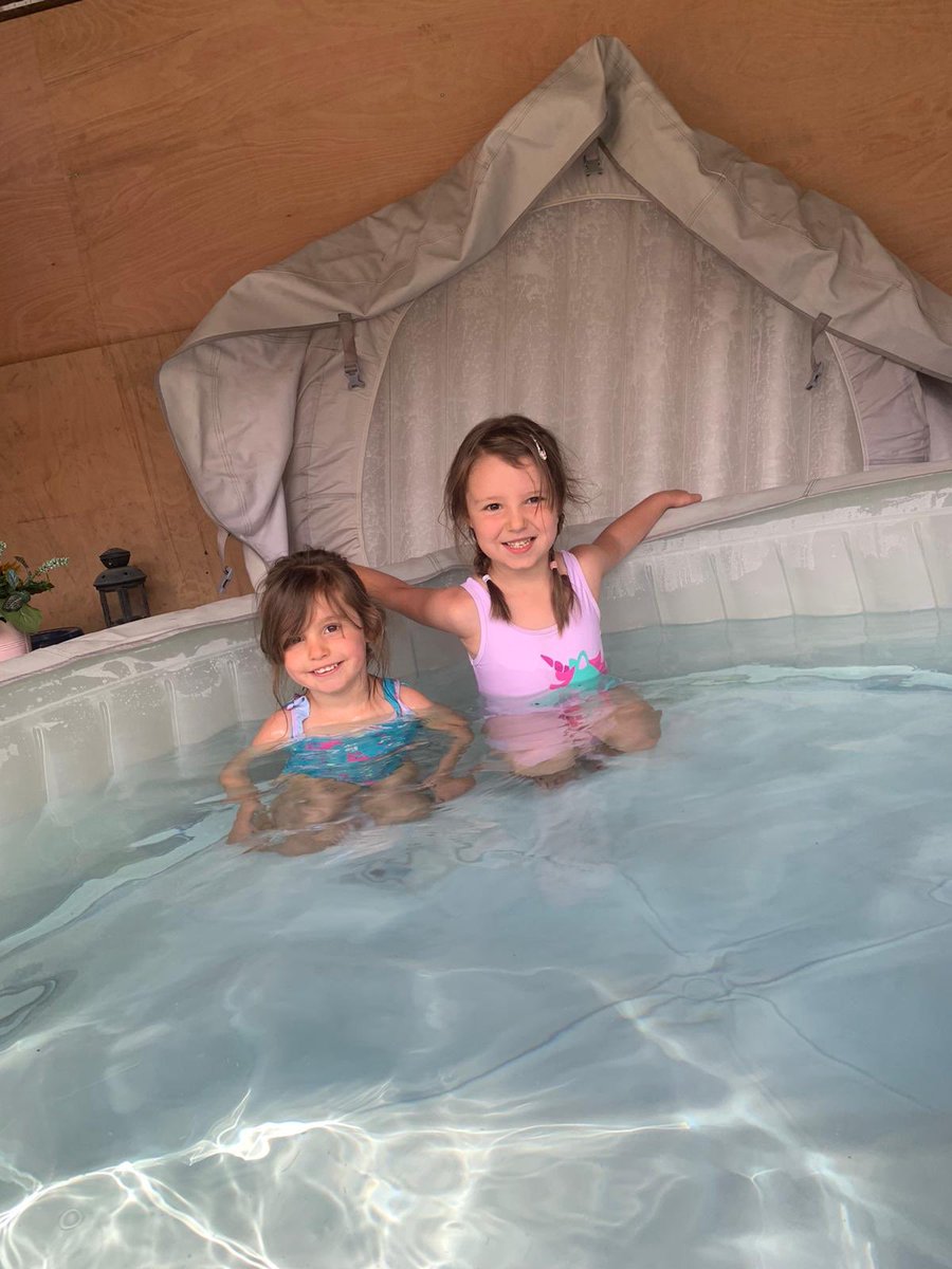 LaynaDuke's tweet photo. Ruby and Paige enjoying the Hot Tub at Nanna &amp; Pop’s house over the weekend ☀️ @cashprimary @mrs_w_EYFS @MissBartczak https://t.co/wSTSZGkFkj