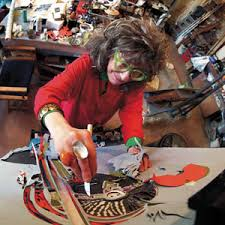 Edith Simon, first published at the age of 10 in a Berlin newspaper she went on to write several books but really, she was an artist. She lived in Edinburgh & threw great parties. John Bellany described her work as having 'fearless vigour'. I love that! /5