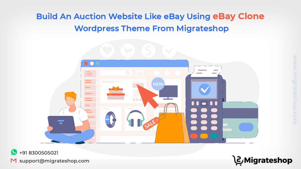 migrateshop's tweet photo. Build An Auction Website Like eBay Using eBay Clone WordPress Theme From Migrateshop

More Details: https://t.co/Sp2jd088X8

#eBay #ebayclone #ebayclonescript #auctionscript #ecommerce #B2C #marketplace #Trending #startups  
#entrepreneur #onlineauctionscript https://t.co/nvA9e5DKgF