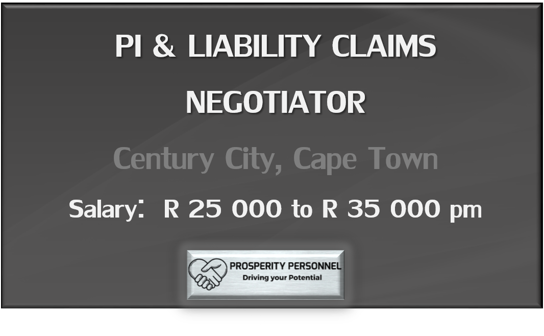 ProsperityPers1's tweet photo. JOB OPPORTUNITY 

Please click on the link for more information:  https://t.co/aEm9Azpqqv

#JobSeekersSA #JobAdviceSA #professsionalindemnity #liabilityinsurance #claimsmanagement #claims #claimsnegotiator #insuranceclaims  #insurancecareers #liabilityclaims https://t.co/IG3D2RA1R8