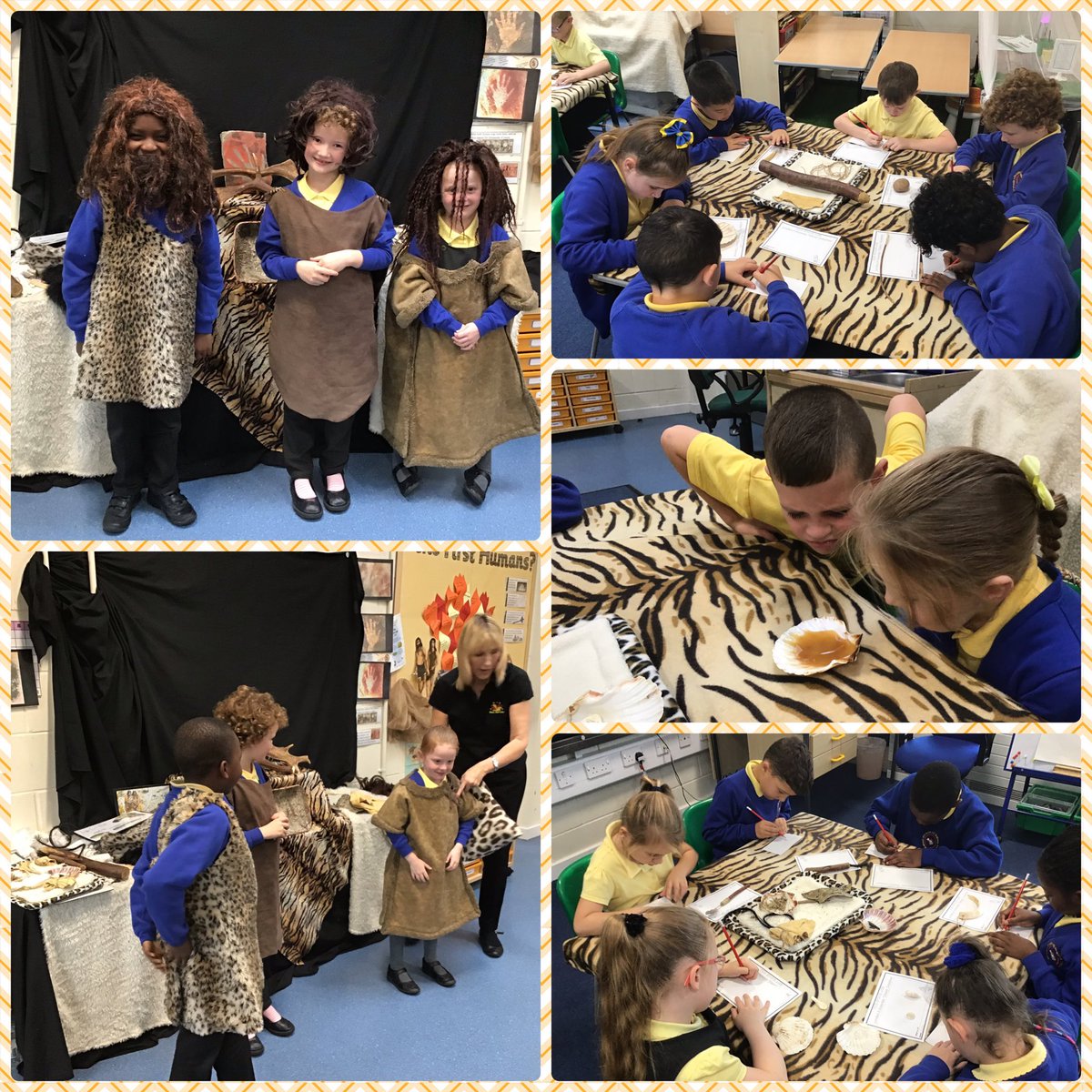 MrsJones3J's tweet photo. Hello 3J, we’ve made it to the final week of ‘school’.

This week I’m going to share some special memories of each half term we had together. I’d love for you to share your memories of your best bits in Year 3 😊 @HollinPrimary @Y3MrsBurns 

Half term 1 was the Stone Age 😊 https://t.co/ywgKiOf3df