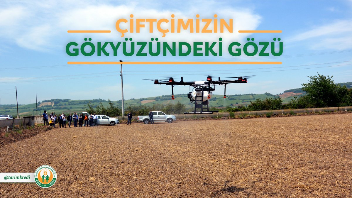 Türkiye #TarımKredi Kooperatifleri iştirakimiz <a href="/tarnet/">Romain Tarnet</a> in @TAGEM_ANKARA işbirliğiyle geliştirdiği zirai insansız hava aracımız, tarım arazilerini havadan ilaçlayarak çiftçilerimizin gökyüzündeki gözü olacak.

#TarımdaTeknolojiHamlesi