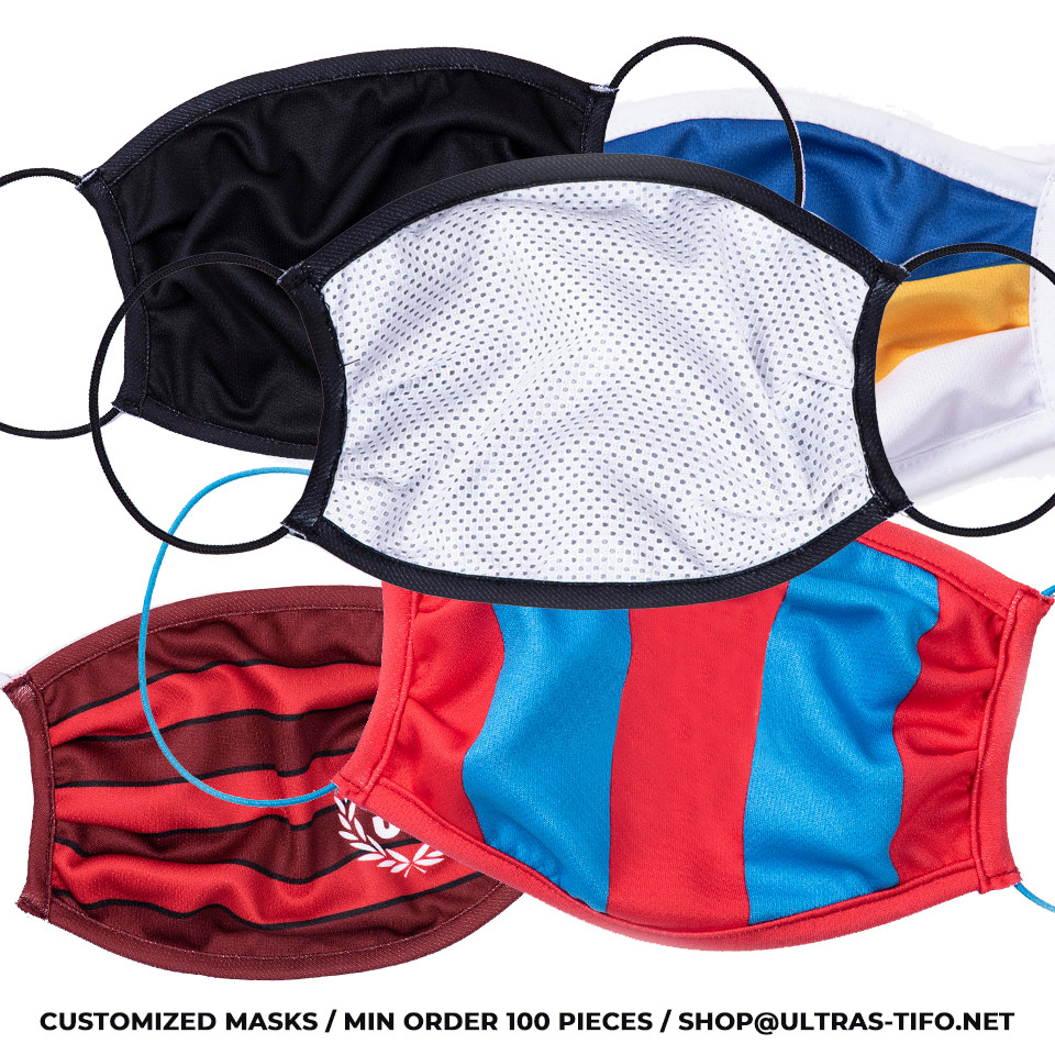 Ultras Tifo On Twitter We Can Produce Customized Masks For Your Group Minium Order Is 100 Pieces You Choose Colors Logo Text For Price And More Details Write On Shop Ultras Tifo Net Ultrastifo Covid19 Acab