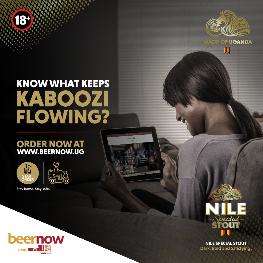 Ignite the Kaboozi with a rich and satisfying taste of Uganda´s only Stout.🍻 Click here beernow.ug to place an order, it will be at your doorstep within 60 minutes. #NBLBeerNow