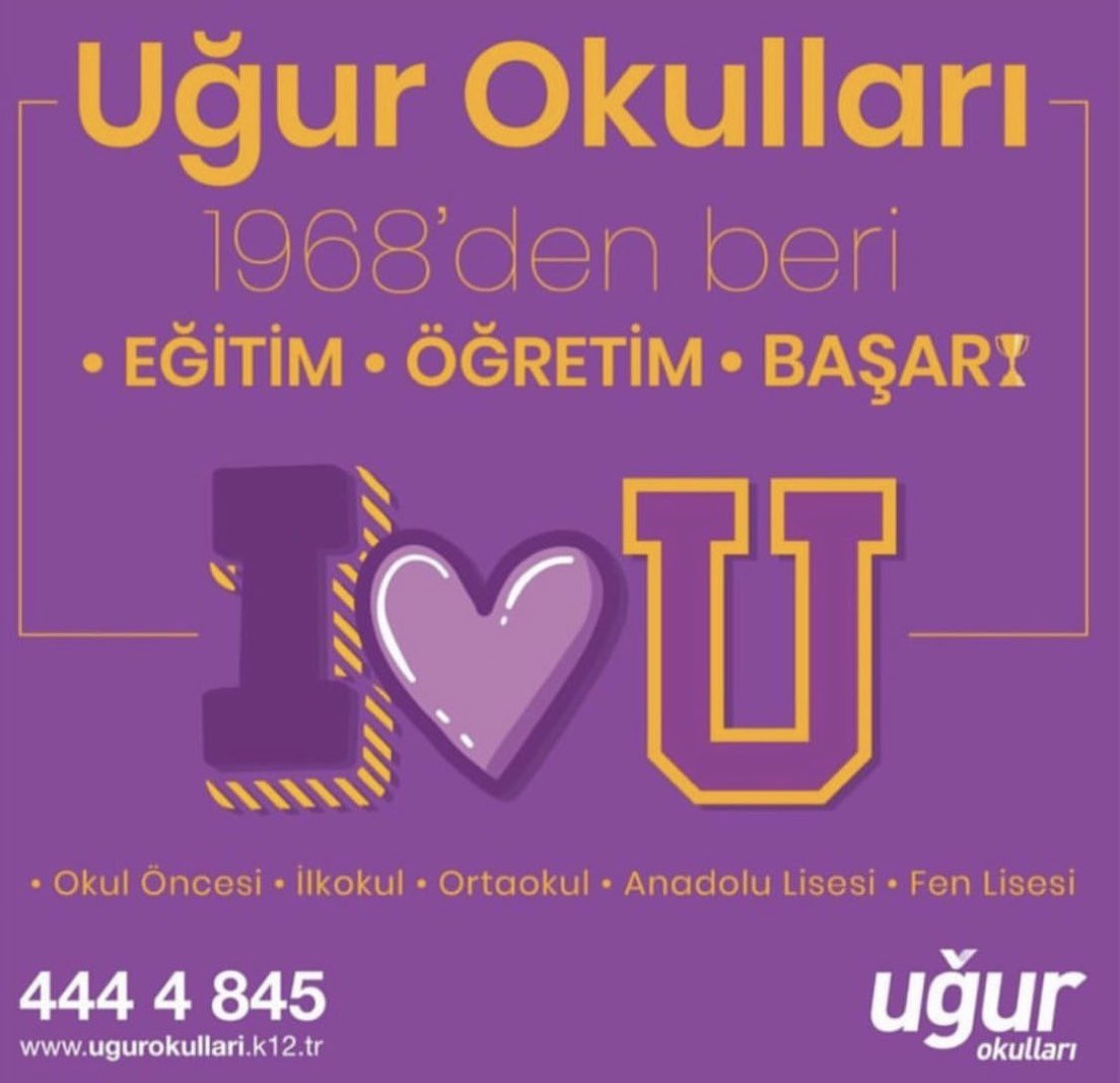 nilcicek's tweet photo. 1968’den beri Eğitim+Öğretim+Başarı @UgurOkullari @nevzatkulaber @HuseyinYucell @semrayucel @EnverYucel https://t.co/zh9Q7Elxx4