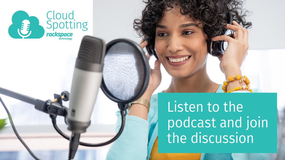 Rackspace_EMEA's tweet photo. Our podcast worlds have collided! This week, @SpottingClouds hosts @alexgalbraith and @sai_racker speak to CTO and #CloudTalk host @jdeverter about how life during #COVID19 would be different without modern #tech. Listen here: https://t.co/CTnHFn3GSY https://t.co/rKvJc3jpaP