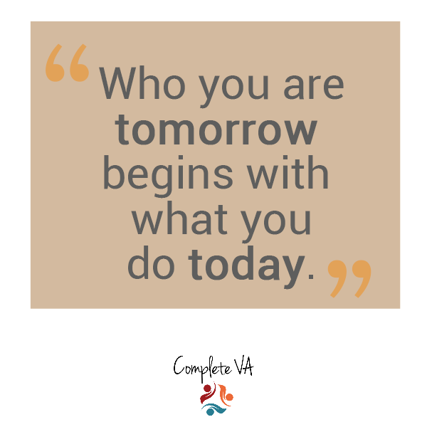 completeva's tweet photo. What are you doing #today to have a better #tomorrow?  Working on your new business idea?  Taking time to sort out your paperwork? Looking at outsourcing tasks to give you time to focus on your business?

#Mondaymotivation #VA #VirtualAssistant https://t.co/Wg2s2kroEF