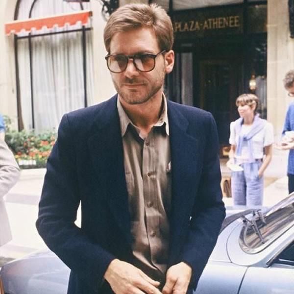 Harrison Ford arriving at 8