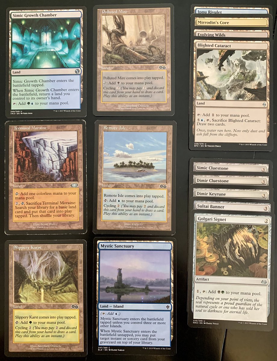 FireAllLasers's tweet photo. This week’s giveaway: Tasigur, the Golden Fang!  Do you like to cast spells and maximize value?        Great! This is the deck for you!           Follow/Retweet to enter, and bonus points for commenting.  Good luck and I hope you have a good Monday!    #mtg #MagicTheGathering https://t.co/leaKOP4Ddj