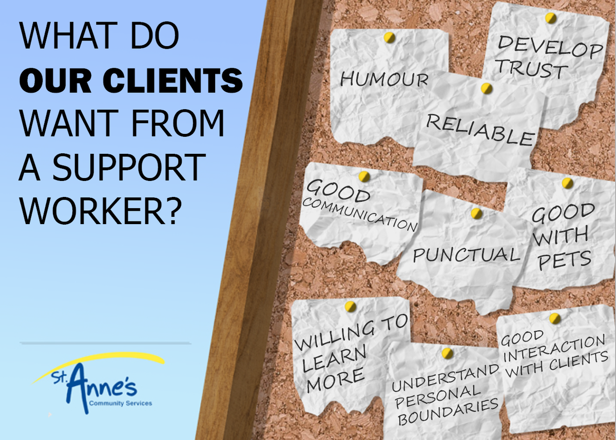 StAnnesCom's tweet photo. Here are just some of the values/skills/behaviours that our service users tell us they want from a worker. Can you join us? #ClientInvolvement #Jobs #Care #Yorkshire #LovinLeeds #HearMyVoice #Recruitment #NurseTwitter 
https://t.co/bAvXf5l2Me https://t.co/JM6C0I4SAg
