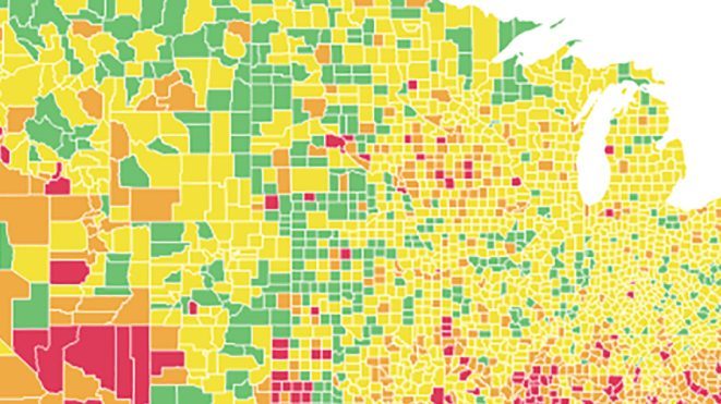 Coronavirus: These maps show risk levels for every county and every state in real time. pipr.es/T1ve0pQ