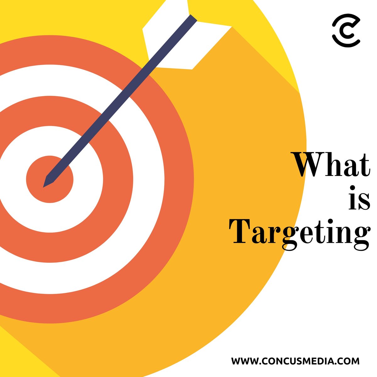 MediaConcus's tweet image. Targeting is an advertising mechanism, that allows you to segment some visitors, who meet a defined set of criteria, from the general audience.
To Know More About Targeting Visit Our Website.
concusmedia.com
.
.
.
#targetingstrategy #targetingaudience #targetingaudiences